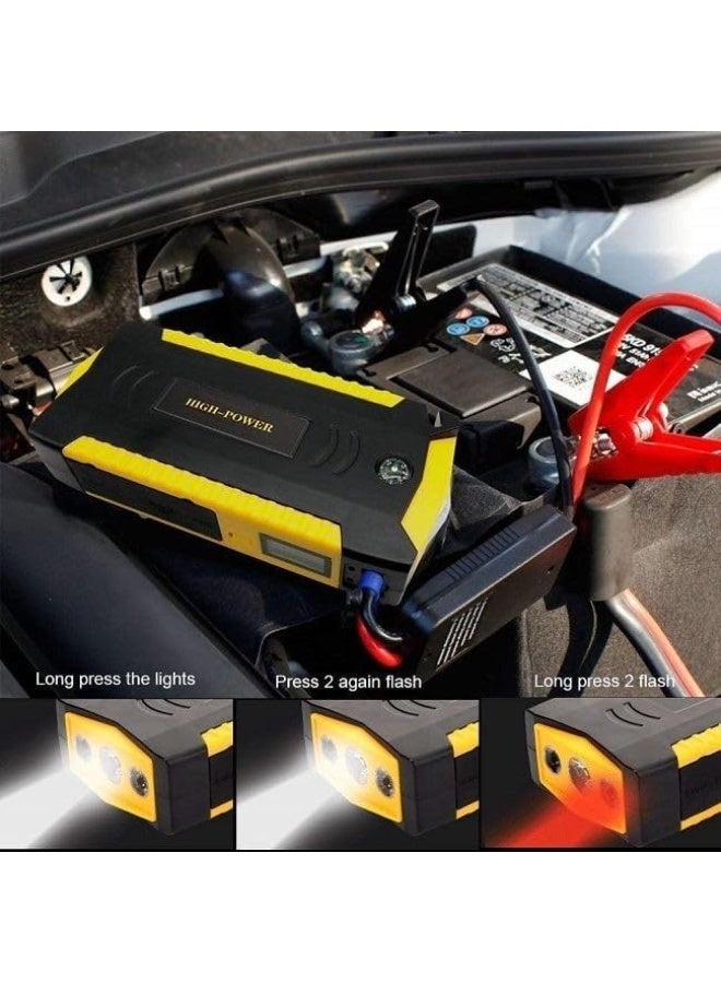 Generic 99800mAh Portable Car Power Bank with Air Compressor – Fast Jump Starter, Power Bank for Laptop and Camera, Includes Emergency Air Inflation Bag  - Image 4