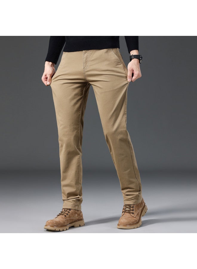 FOLUNSI men's Fashion Straight-leg Casual Pants For Business Commuting - Comfortable Trousers For Men - Image 3