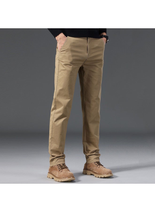 FOLUNSI men's Fashion Straight-leg Casual Pants For Business Commuting - Comfortable Trousers For Men - Image 5