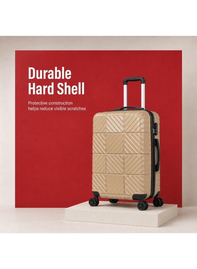 Original Luggage Set 3 Pieces, 20", 24", 28", Genuine Polypropylene Hard Shell, Lightweight Travel Suitcases, 360° Spinner Wheels, Telescopic Handle, Spacious Design, 2-Year Warranty, Authorized Replacement Support - Image 5