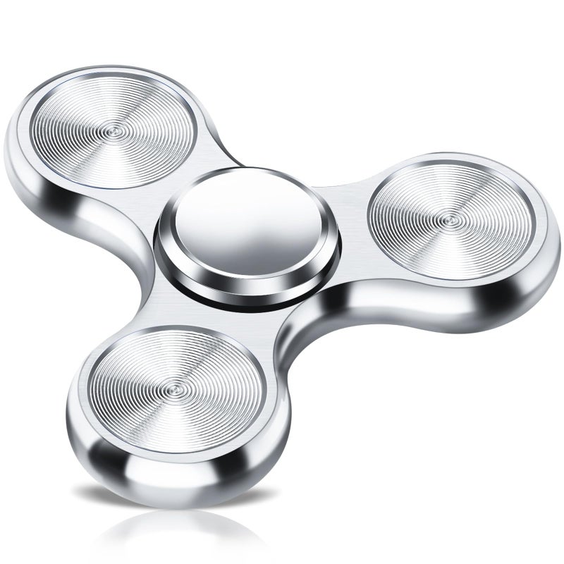 Fasray Fidget Spinner for Adults Ultra Durable Metal Silent Fidget Spinners Sensory Fidget Toys with Stainless Steel Bearings ADHD Autism Anxiety Stress Relief Easter Basket Stuffers Gifts for Adults - Image 2