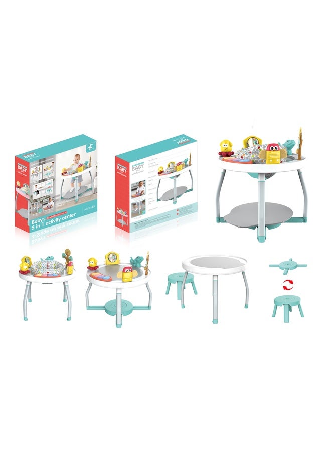 بيبي لاف 5-in-1 Musical Baby Jumping Chair, Pink - Image 2
