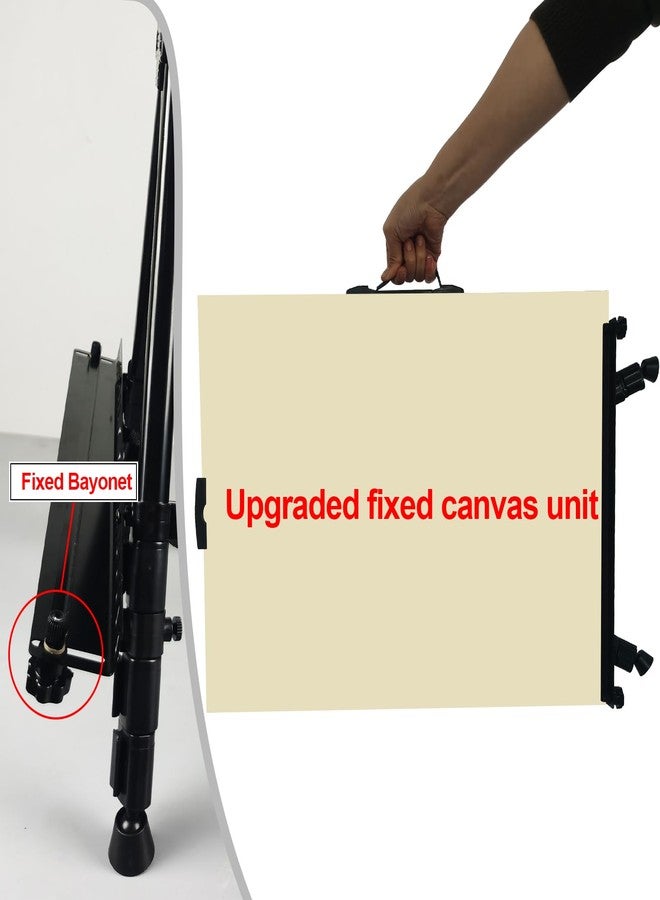 RRFTOK Art Easel for Painting and Display - Adjustable Floor 66 Inch Folding Metal Easel Stand for Sign - Table Top Canvas Stand - Portable Drawing Paint Heavy Duty for Artists Adults Holder or Teen - Image 5