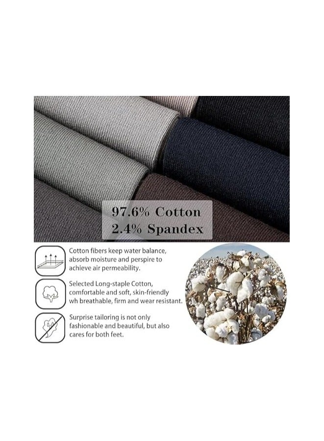 12 Pairs of Style Crew Free Cotton Crew Socks, Black, Deodorizing, Perfect for Sensitive Skin - Image 2
