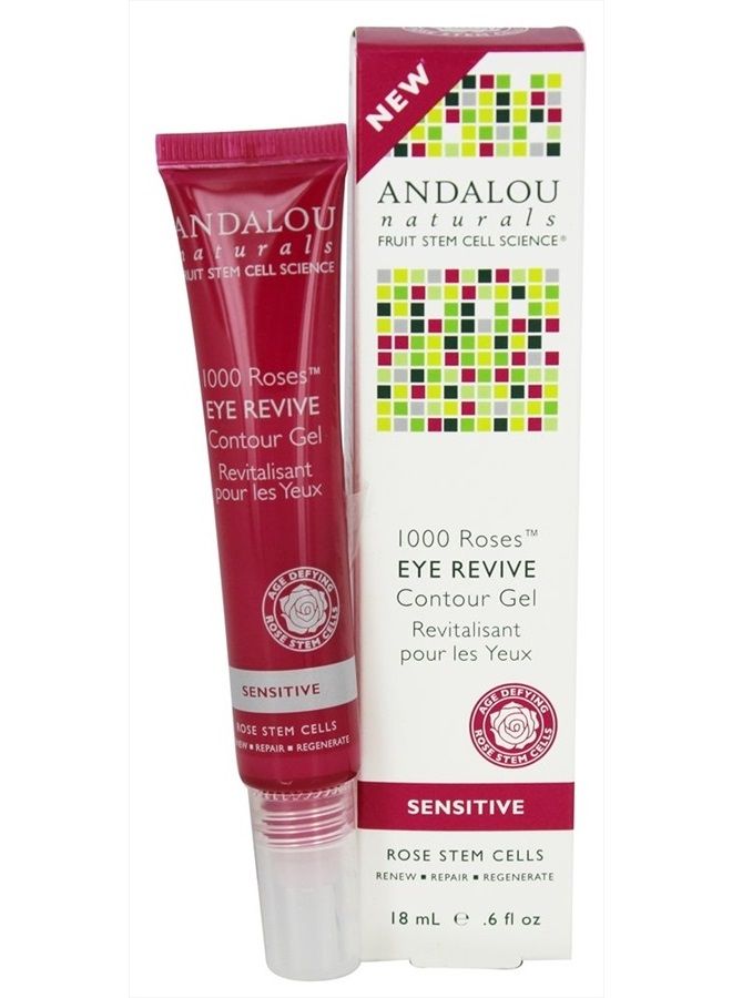 Andalou Naturals Eye Gel Contour 1000 Roses - Image 2