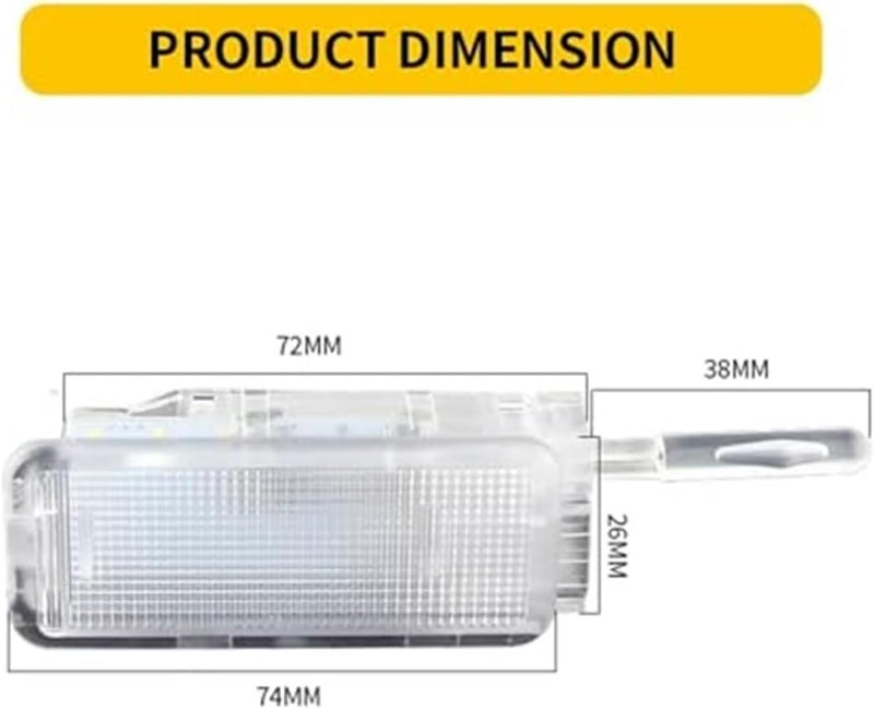 Wivplex Interior Glove Box Light for Peugeot - Image 3