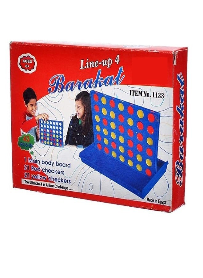 لاين أب4 سمول لاين اب ٤ (كونيكت فور) - لعبة لوحية للأطفال - Image 1