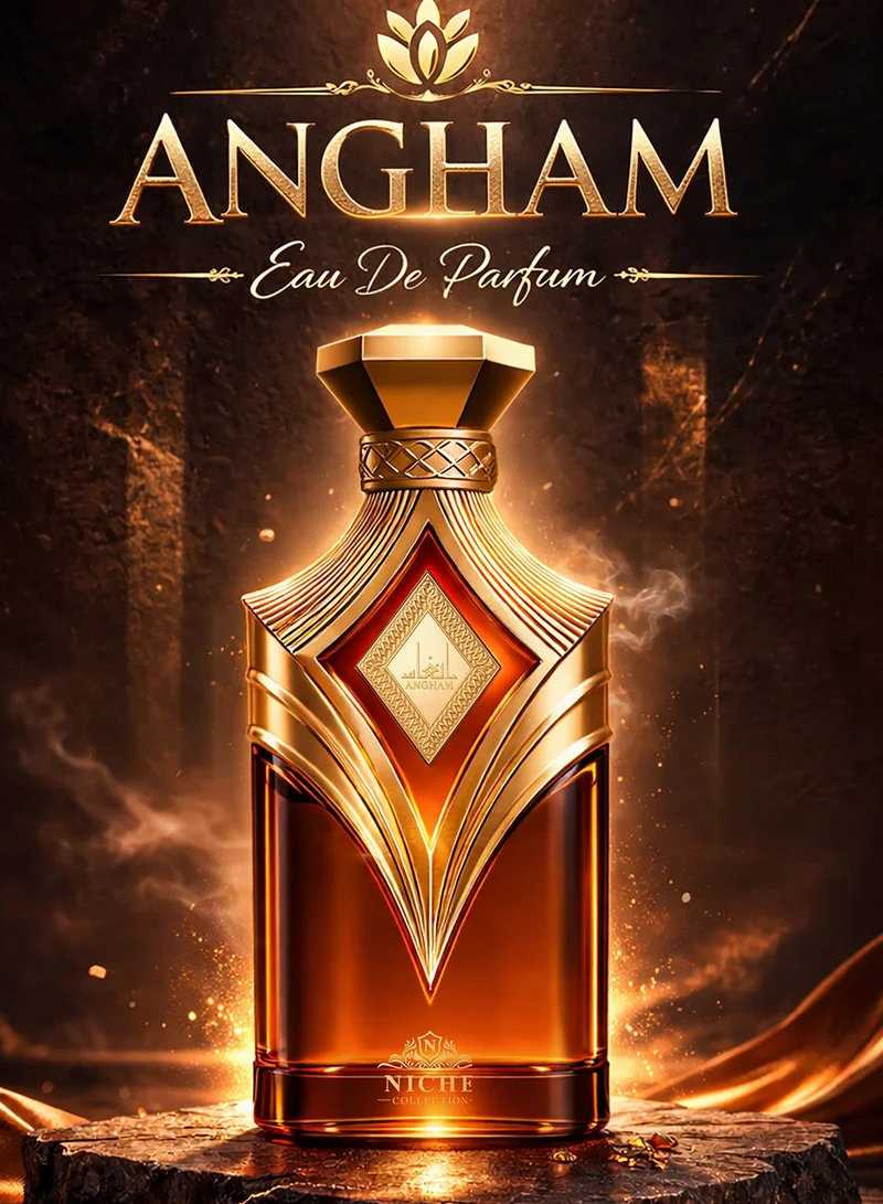 NICHE PERFUMES Khalis Angham Niche Collection Eau de Parfum for Men and Women 100ml by NICHE PERFUMES