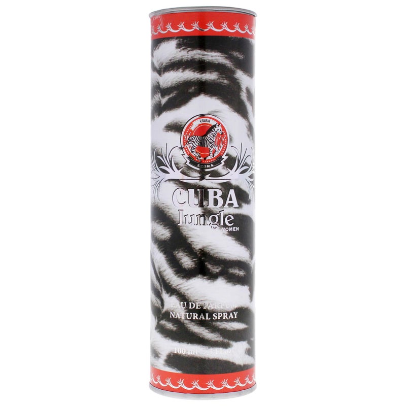 Cuba Jungle Zebra By Champs For Women. Eau De Parfum Spray 3.3 Oz. - Image 3