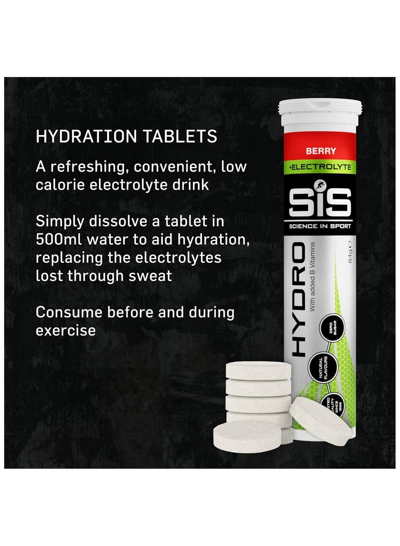 SIS Berry - SIS Hydro with added B Vitamins Trusted Quality Since 1992,With Vit B6 for reducing Fatigue Zero sugar, 20 x 4.5 g - Image 3
