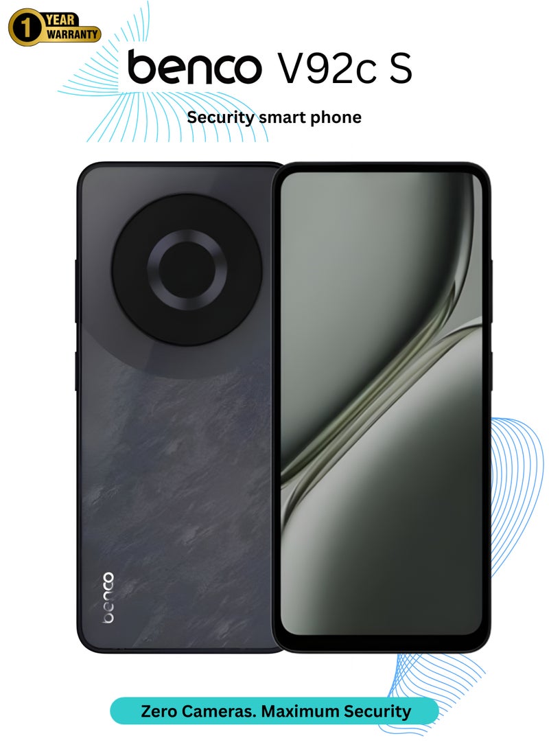 benco V92CS No Camera No GPS Nebula Black 4+8GB RAM 128GB 4G - Middle East Version - Image 1