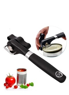 Safe Cut Can Opener, Smooth Edge Can Opener - Can Opener handheld, Manual Can Opener, Ergonomic Smooth Edge, Food Grade Stainless Steel Cutting Can Opener for Kitchen & Restaurant