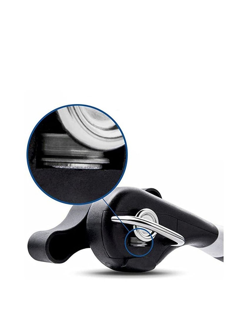SYOSI - Safe Cut Can Opener, Smooth Edge Can Opener - Can Opener handheld, Manual Can Opener, Ergonomic Smooth Edge, Food Grade Stainless Steel Cutting Can Opener for Kitchen & Restaurant - Image 1