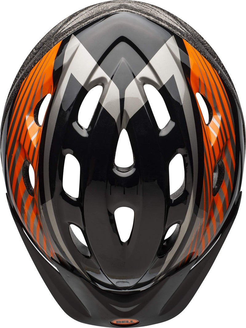 Bell Richter Youth Helmet, Black & Orange Rooster, Model Number: 7073373 - Image 2