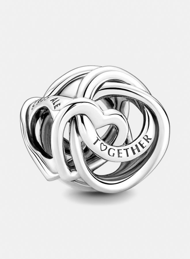 باندورا سحر الفضة الاسترليني القلب المطوق