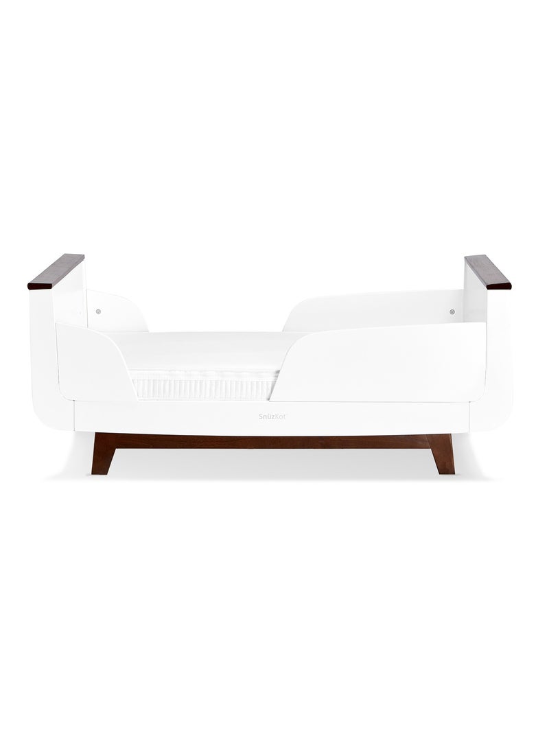 Snuzkot Toddler Rails With 4 Sections Suitable From 18 Months - White
