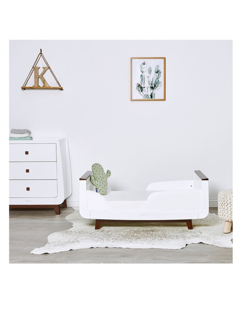Snuzkot Toddler Rails With 4 Sections Suitable From 18 Months - White