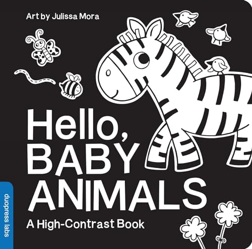 Hello, Baby Animals: A High-Contrast Book
