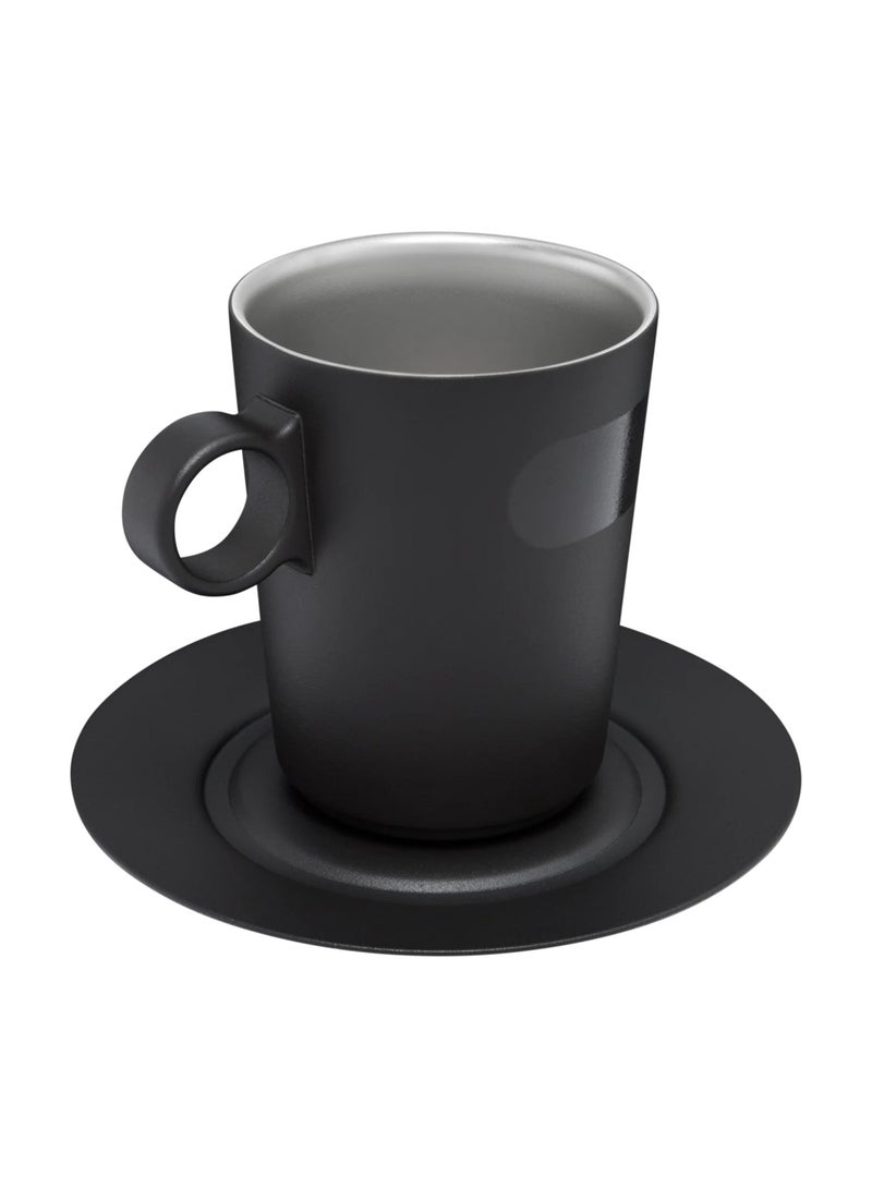 Stanley The DayBreak Café Latte Cup & Stillness Saucer-Black  - Image 2
