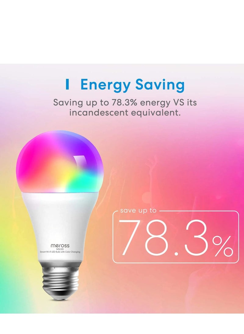 meross - Meross Smart Wi-Fi LED Bulb Pack Of 2 - Image 1