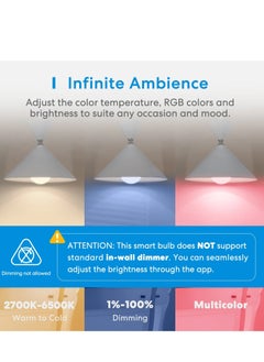 meross Meross Smart Wi-Fi LED Bulb Pack Of 2  - Image 3