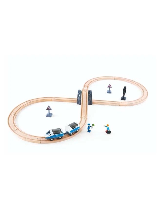 هيب Passenger Train Railway Set