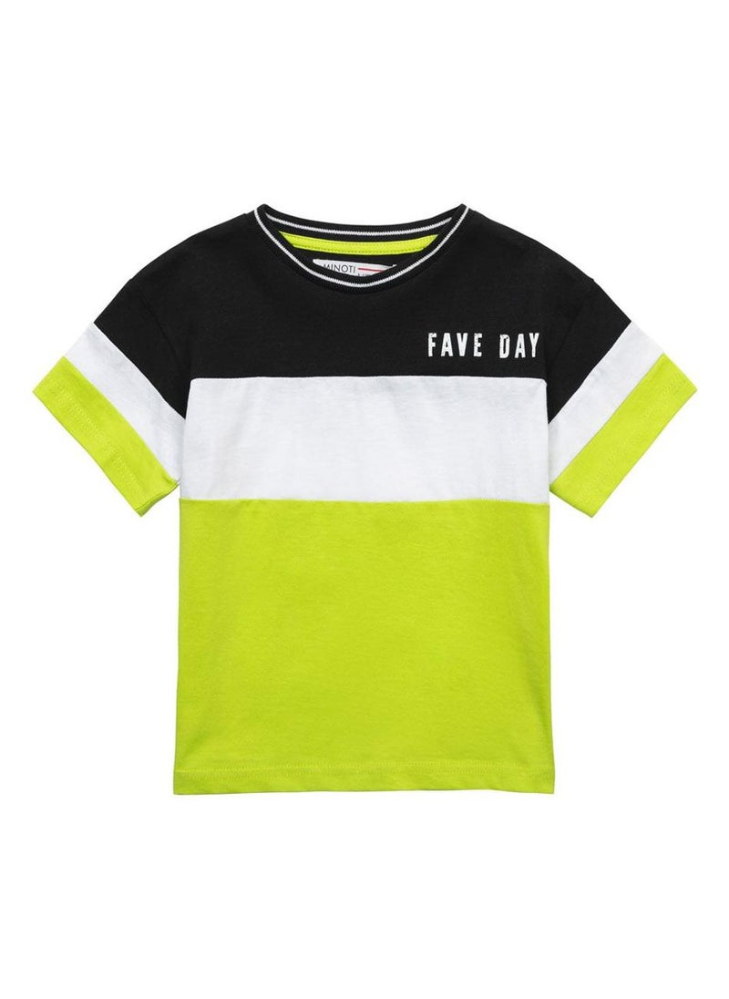 MINOTI Boys T-Shirt and Shorts Set with Print for Summer Play  - Image 2