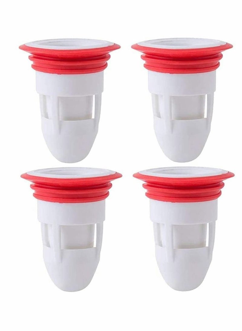 Y&D Anti Odor Floor Drain Rubber Shower Waste Water Drainer No Filter Deodorant Clogging Backflow Preventer Sewer Core For Bathroom Kitchen White 4  - Image 1