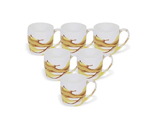 Clay Craft Alton Vista Ceramic Coffee Mug Set, 6-Pieces, Multicolour - Image 1