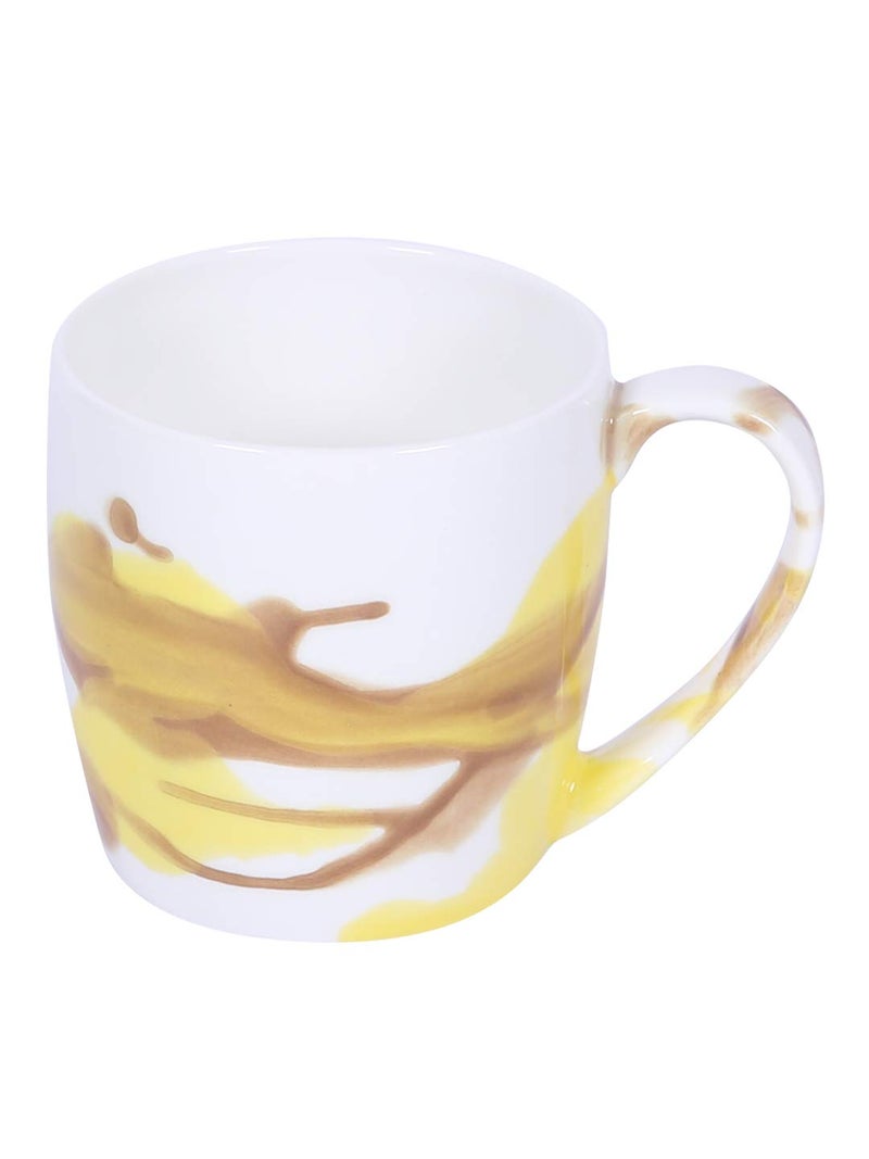 Clay Craft Alton Vista Ceramic Coffee Mug Set, 6-Pieces, Multicolour - Image 2