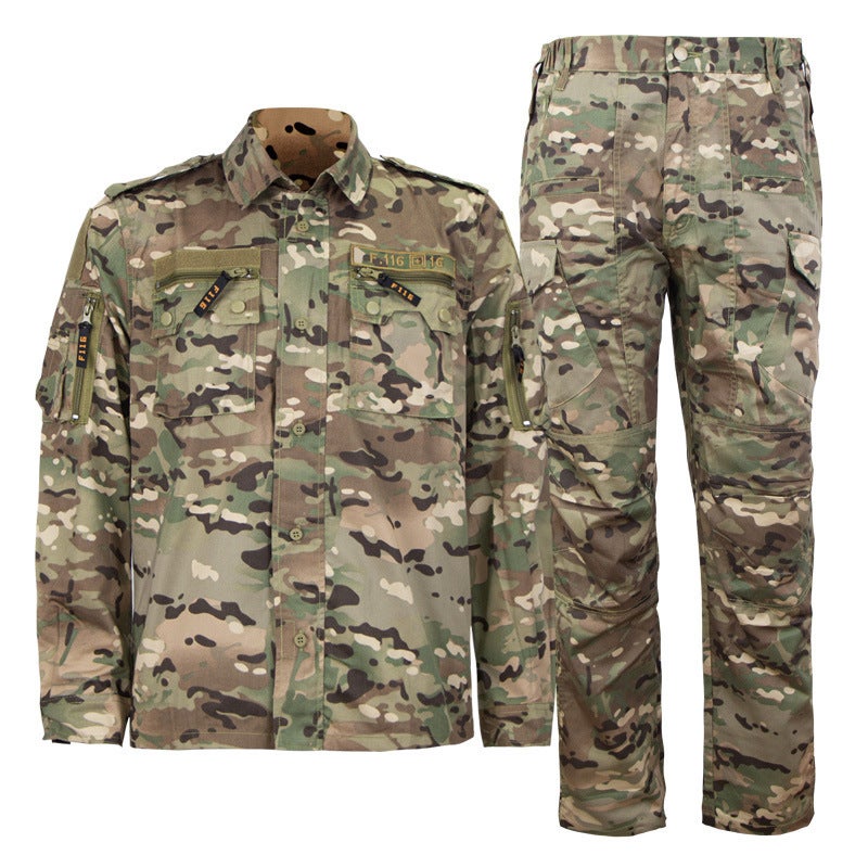 Generic Long Sleeve Camo Suit Tactical Breathable F116 Cp suit 