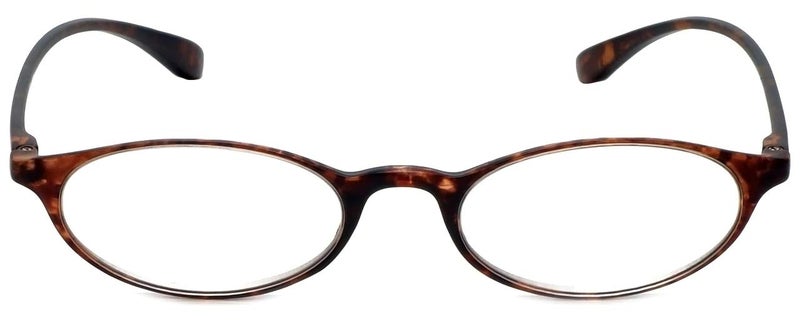 Calabria Unisex 719 Flexie Oval Reading Glasses – Tortoise | Lightweight TR90 Flexible Frame | Durable, Bendable Full Rim Readers | Foldable Eyeglasses | Eyewear +1.25 - Image 2