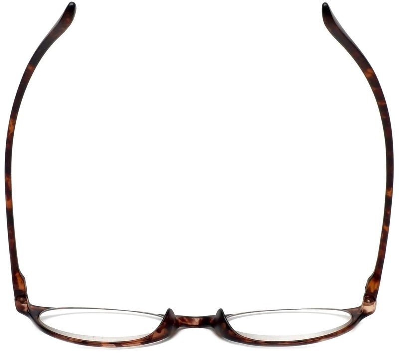 Calabria Unisex 719 Flexie Oval Reading Glasses – Tortoise | Lightweight TR90 Flexible Frame | Durable, Bendable Full Rim Readers | Foldable Eyeglasses | Eyewear +1.25 - Image 5