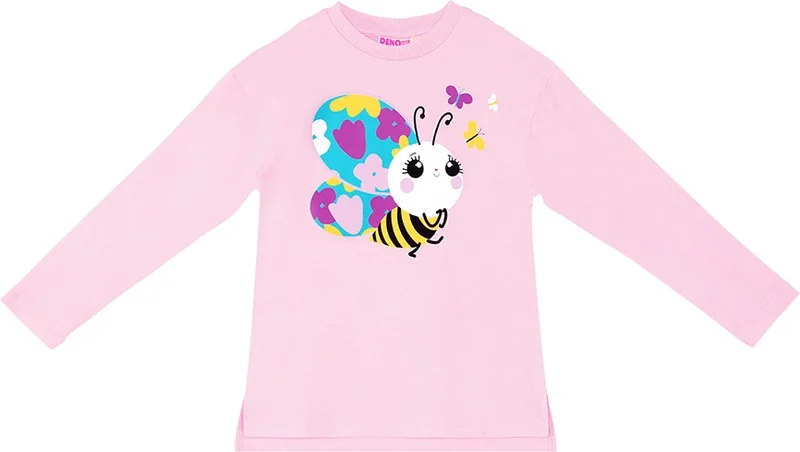 Denokids Little Bee Girl Tunic Tights Set
