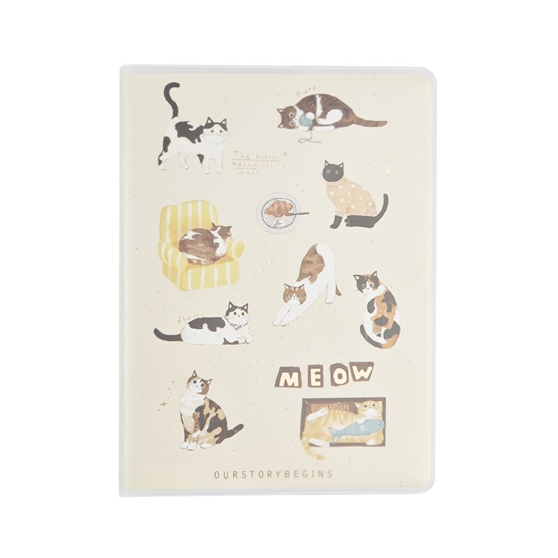 First Product Rubber Cover A7 Cute Mini Portable Notepad Thickened Rubber Cover Student Stationery Prizes Pocket Notebook - Image 1