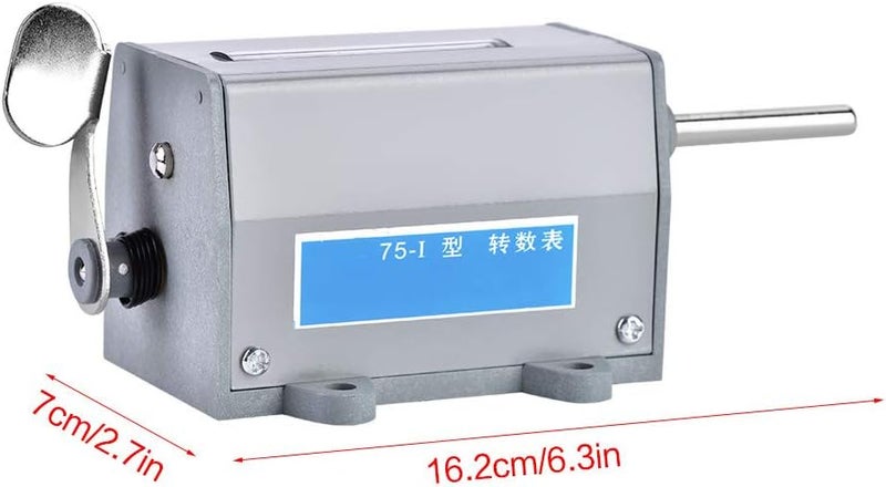 عداد الثورات، 75 I 5 أرقام عرض ميكانيكي قابل لإعادة الضبط - Image 2