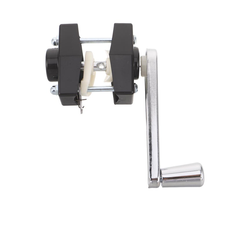 Patio Umbrella Crank Handle Replacement Black Plastic Iron Outdoor Canopy Accessory - Image 1