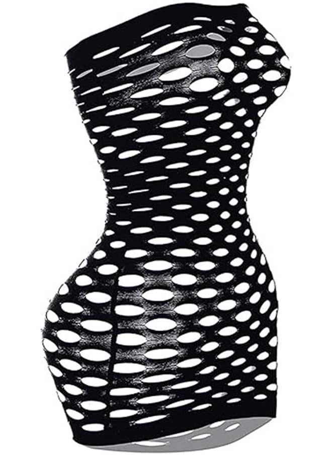 Generic - Women's Fishnet Bodysuit  Mesh Lingerie Chemise Nightwear - Image 1