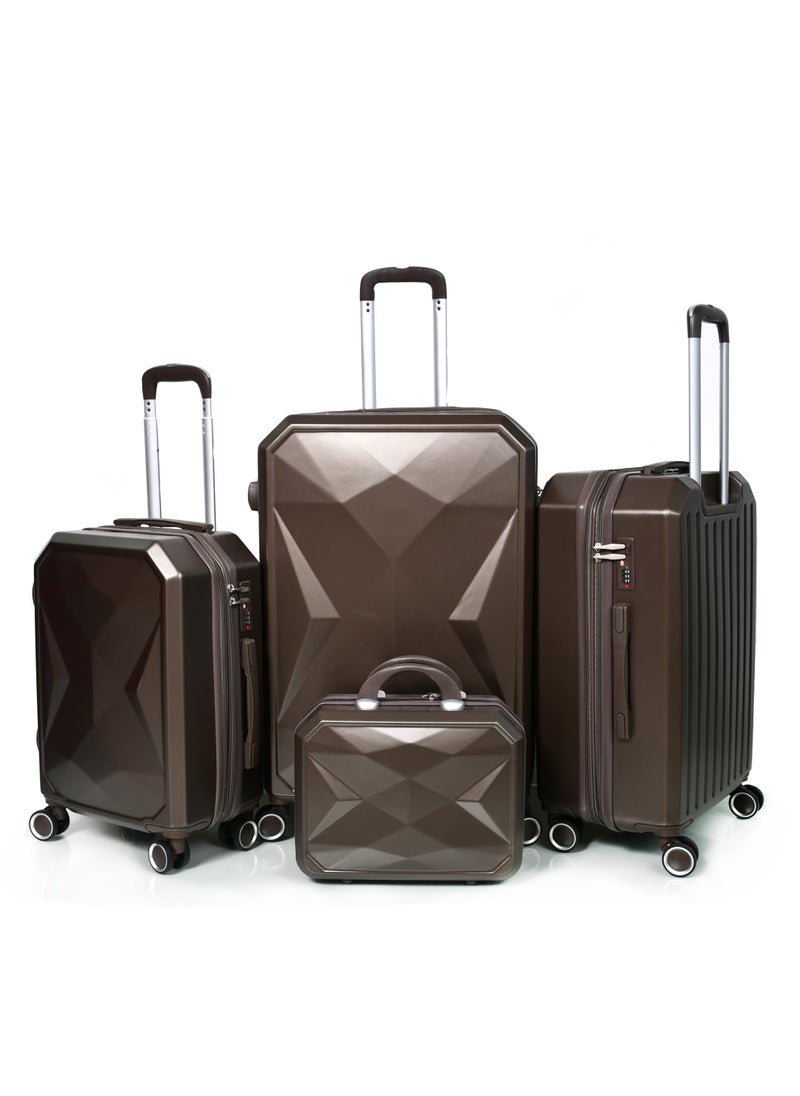MORANO - Murano three-piece travel bag set, Coffee - Image 1