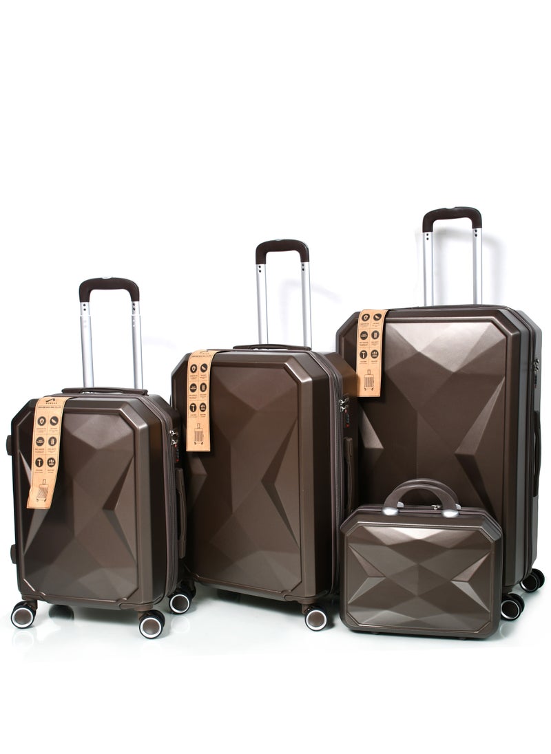 MORANO - Murano three-piece travel bag set, Coffee - Image 1