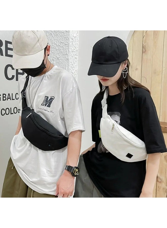 Women Waist Bag Zipper Chest Bag Female Banana Bag Money Pouch Travel Shoulder Purse Belly Pocket Hip Bag  - Image 2