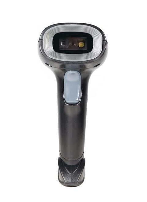 Handheld Barcode Scanner 1D/2D/QR Code Scanner 2.4G Wireless & USB Wired Bar Code Reader Scanner Compatible with Linux,Android,Mac,Windows, Scanner for Supermarket Retail Library Logistics Warehouse