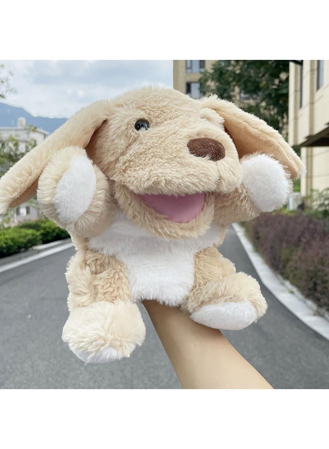 Bluejw New Open Mouth Hand Puppet Yellow Duck Yiwu Plush Toy Puppy Animal Gloves  - Image 4