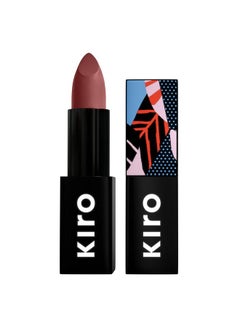 KIRO Lush Moist Matte Lipstick Nude Garnet (Soft Wine), 4.2 Gm, Smudgeproof, Long Lasting, Matte Lip Stick, Vegan, No Paraben, Jojoba Oil, Cocoa Butter, Non Toxic Lipstick For Intense Pigmentation  - Image 1