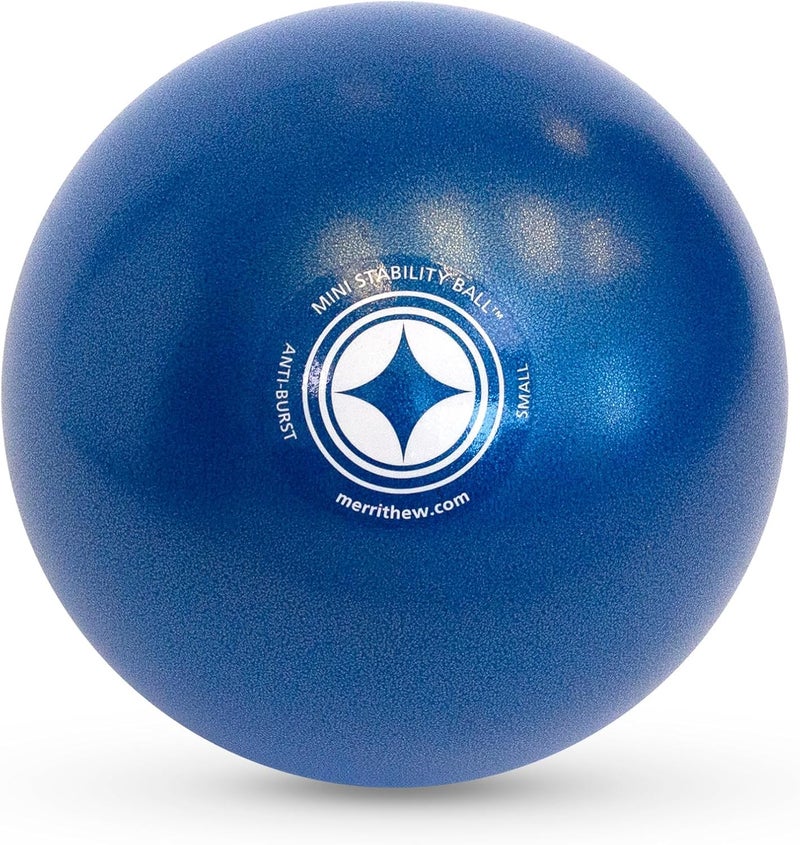 STOTT PILATES Merrithew Mini Stability Ball - Small (Blue) for Pilates and Fitness - Image 1