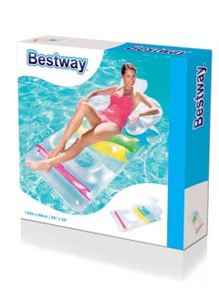 Bestway Inflatable swimming comfort water floating mattress 65cm*35cm  - Image 3