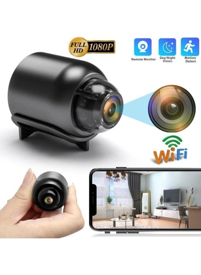 يو فينتيربرايزس Uventerprises Mini 1080p Security Camera With Night Vision Loop Recording