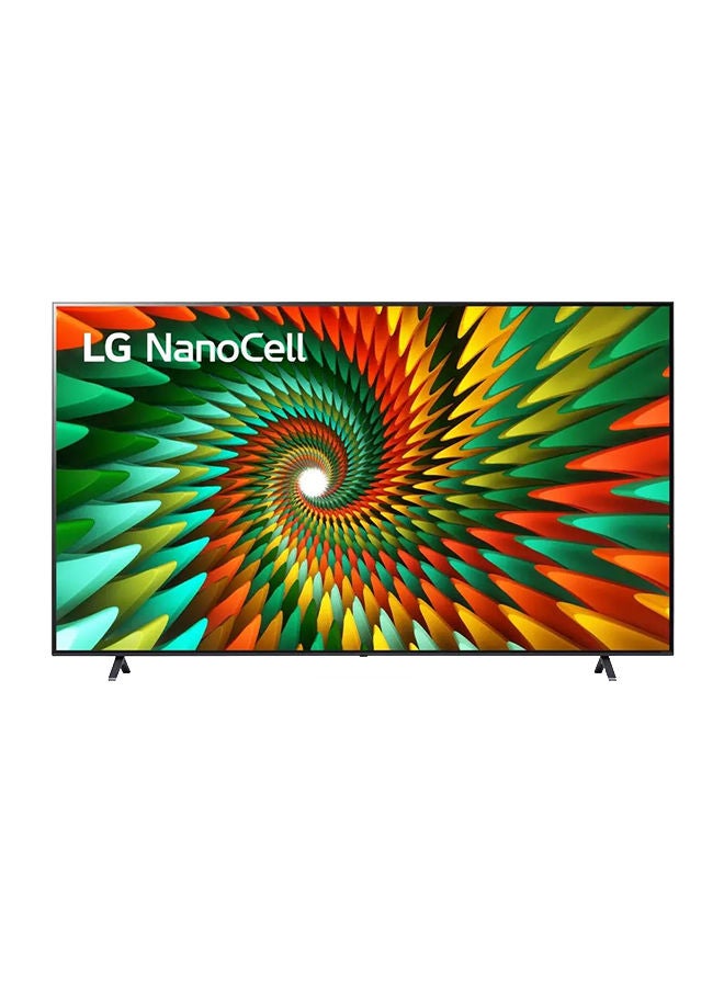 LG 65 Inch NanoCell TV 4K HDR Smart TV 65NANO776RA Black 65NANO776RA Black - Image 1
