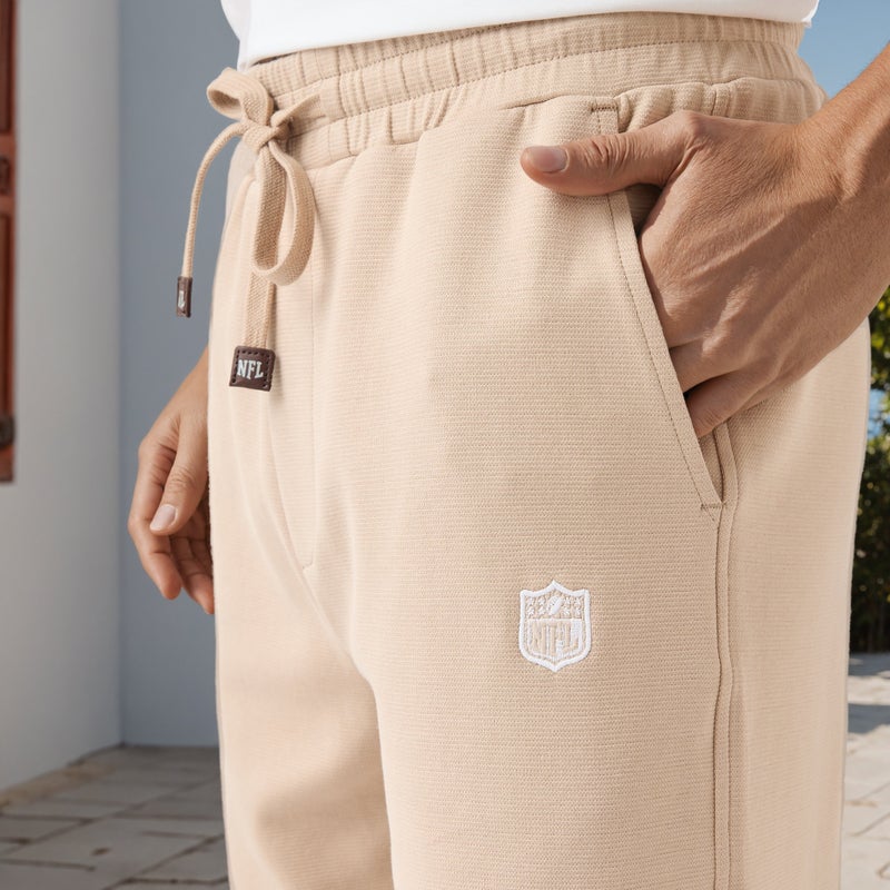 SP Characters NFL Applique Relaxed Fit Shorts with Pockets - Image 4