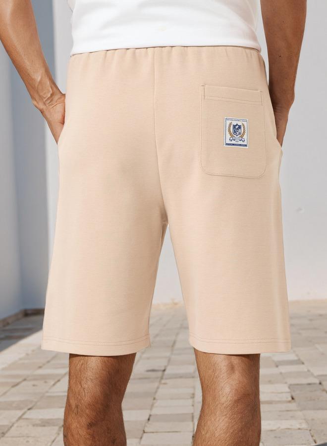 SP Characters NFL Applique Relaxed Fit Shorts with Pockets - Image 3
